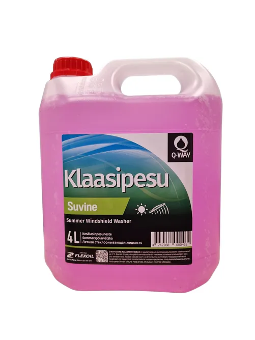 Q Way suvine klaasipesuvedelik 4L