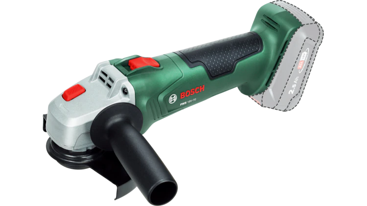 Bosch Green akuketaslõikur PWS 18V-70, 125 mm 1,7 kg solo