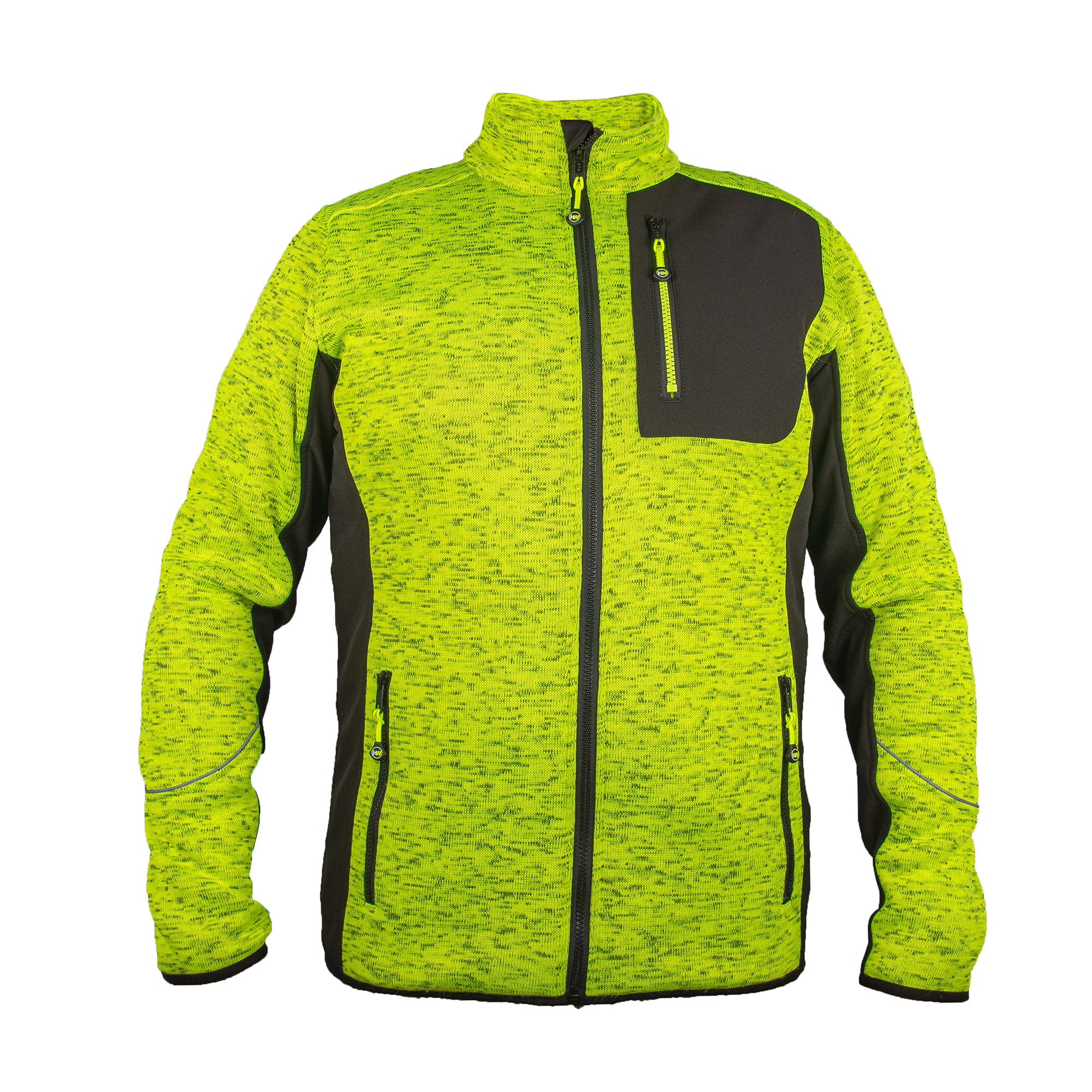 HW River Hi-Vis kootud jakk, kollane