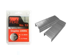 Klambrid 53/10mm (1000/tk pakk) Fere