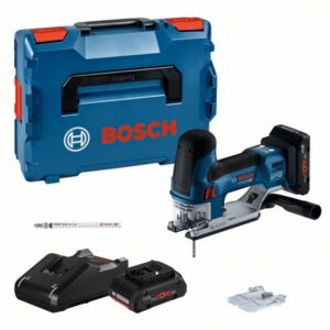 Akutikksaag Bosch GST 18V-155 SC Pc GAL 18V-40, 2x4.0Ah, L-BOXX