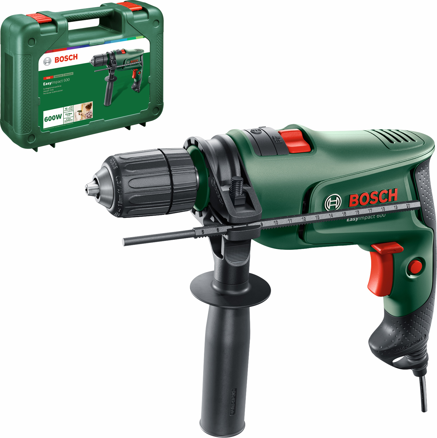 Löökpuurtrell Bosch Green EasyImpact 600