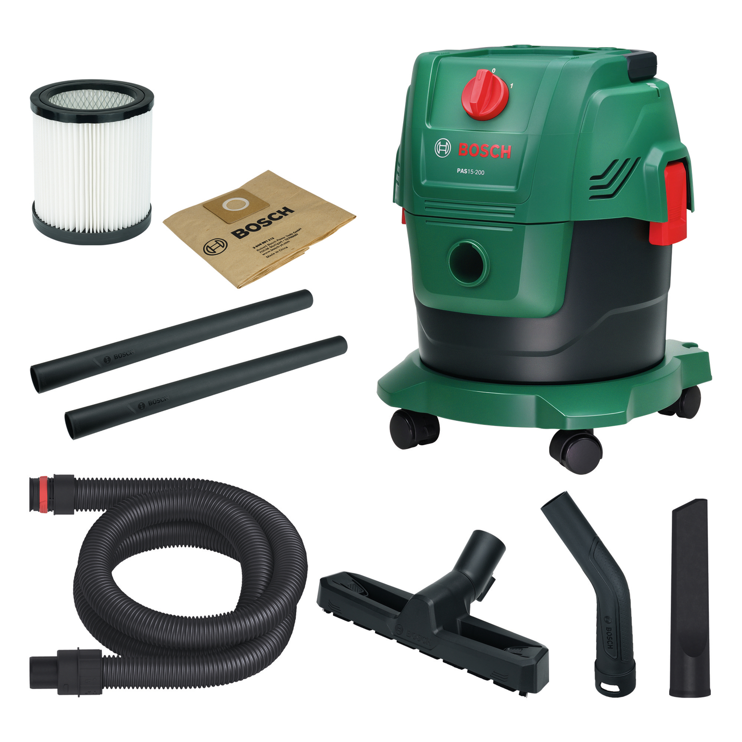 Tolmuimeja Bosch Green PAS 15-200