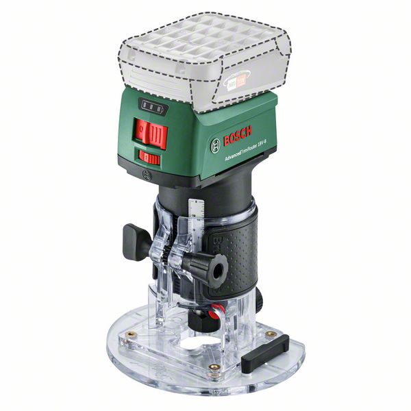 Ülafrees Bosch Green AdvancedTrimRouter 18V-8, SOLO