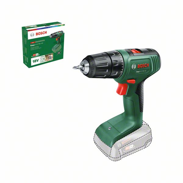 Akukruvikeeraja Bosch Green Easydrill 18V-40, SOLO