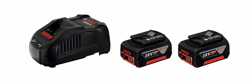 Aku Bosch GBA 18V, GAL 1880CV, 2x5.0Ah