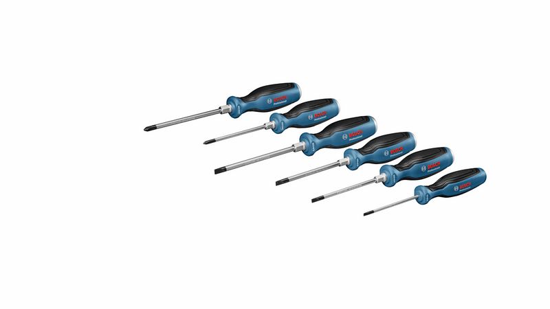 Kruvikeerajate komplekt Bosch SL/PH 6 osa