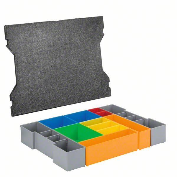 Tööriistakohver Bosch L-Boxx inset box Mobility System, 12 tk