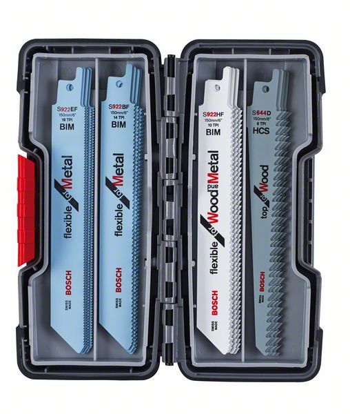 Saabelsaeterade komplekt Bosch 20osaline ToughBox
