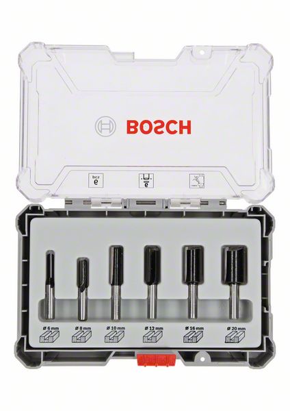 Freeside komplekt Bosch 6 mm kinnitus, 6-osaline
