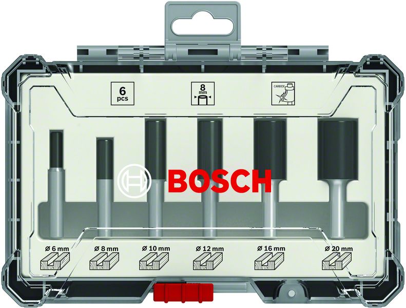 Freeside komplekt Bosch 1/4 kinnitus, 6-osaline