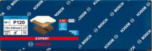 Abrasiivvõrk Bosch EXP M480 115x230 mm, 50 tk, tera G120