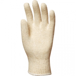 Kootud puuvillased tekstiilkindad Eurotechnique 4330, 4335