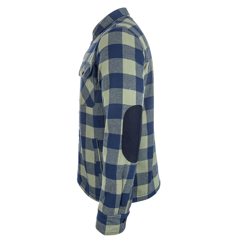 Voodriga flanellsärk Bennon Pippo Warm, roheline/sinine - Pilt 3