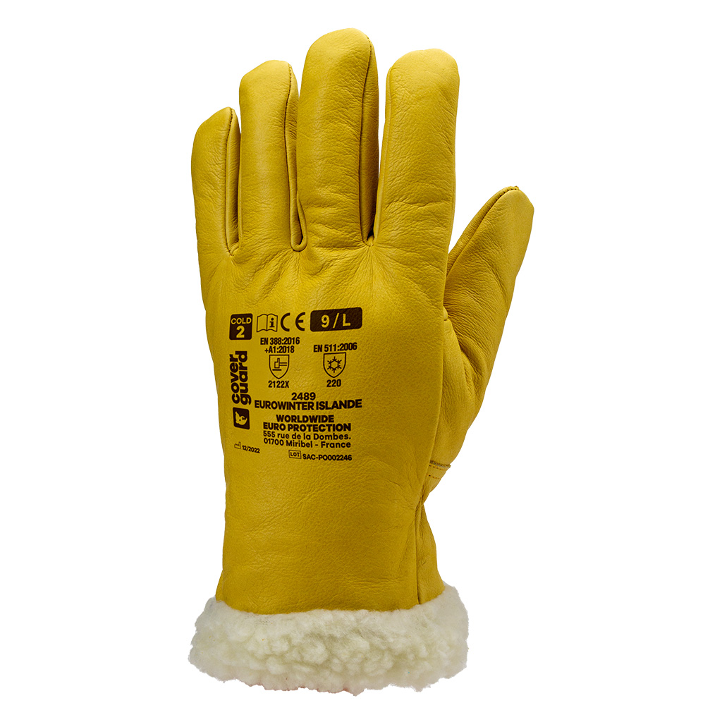 Nahast talvekindad Coverguard 2490 - Pilt 3
