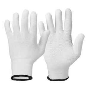 Mikropunktidega puuvill/lükra kindad Eurotechnique 4267…4270 PVC