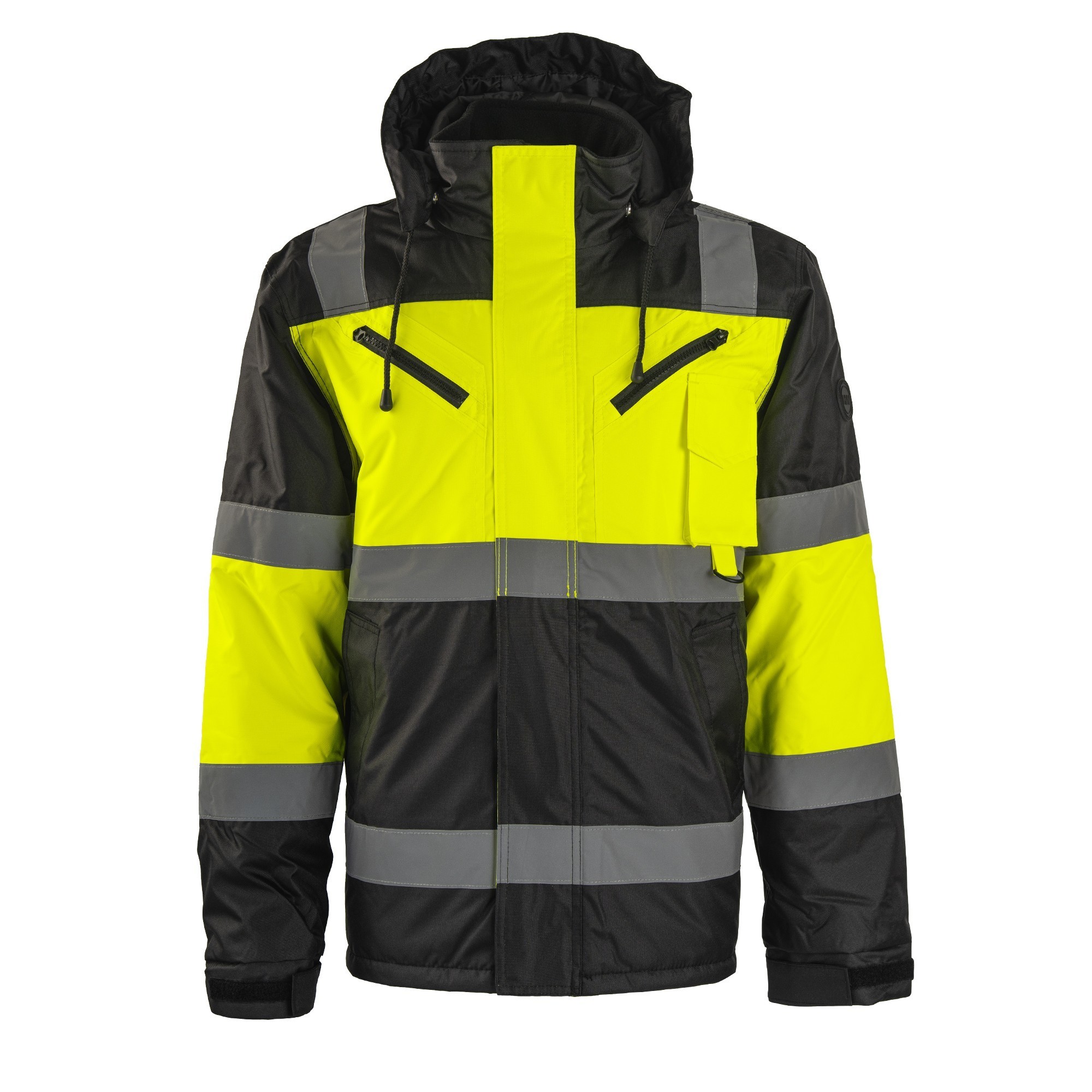 HW Basic Dale talvejope must/Hi-Vis kollane