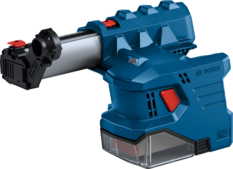 Integreeritud tolmueemaldi Bosch GDE 18V-12, karbis