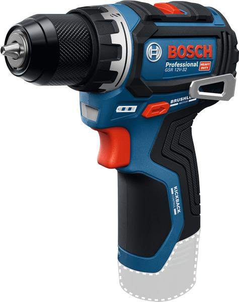 Akutrell Bosch GSR 12V-32, CT, SOLO