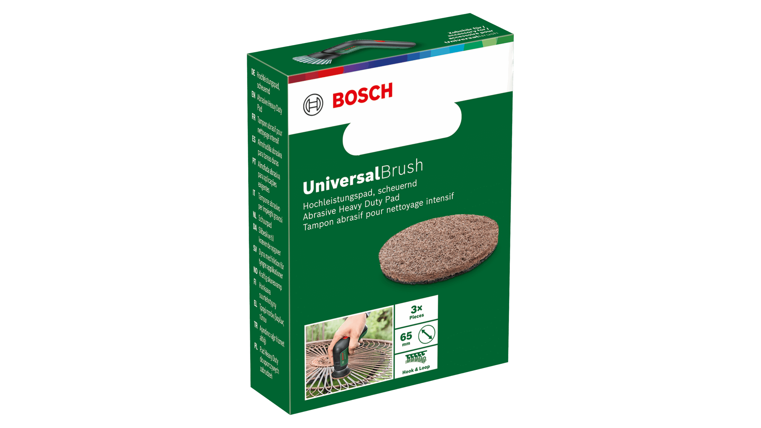 Tarvikut abrasiivne ketas Bosch Green UniversalBrush - Pilt 2