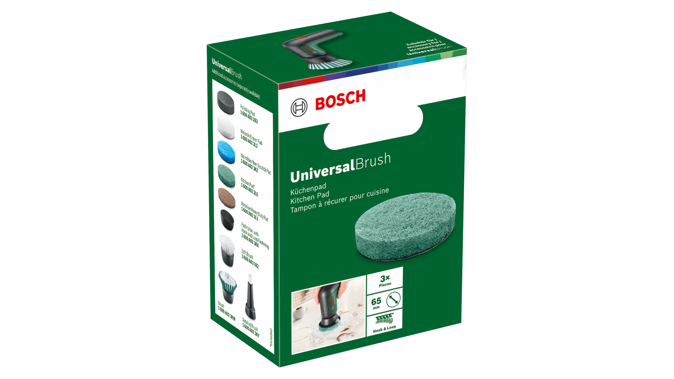 Tarvikut köögiketas Bosch Green UniversalBrush