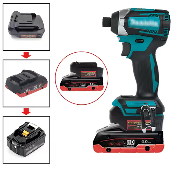 18v akuadapter Metabo aku Makita tööriistale MTB18MKT
